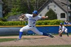 Baseball vs Babson  Wheaton College Baseball vs Babson during Championship game of the NEWMAC Championship hosted by Wheaton. - (Photo by Keith Nordstrom) : Wheaton, baseball, NEWMAC